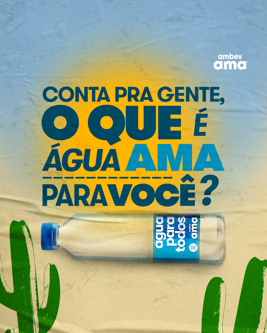 Peça do projeto AMA Ambev
