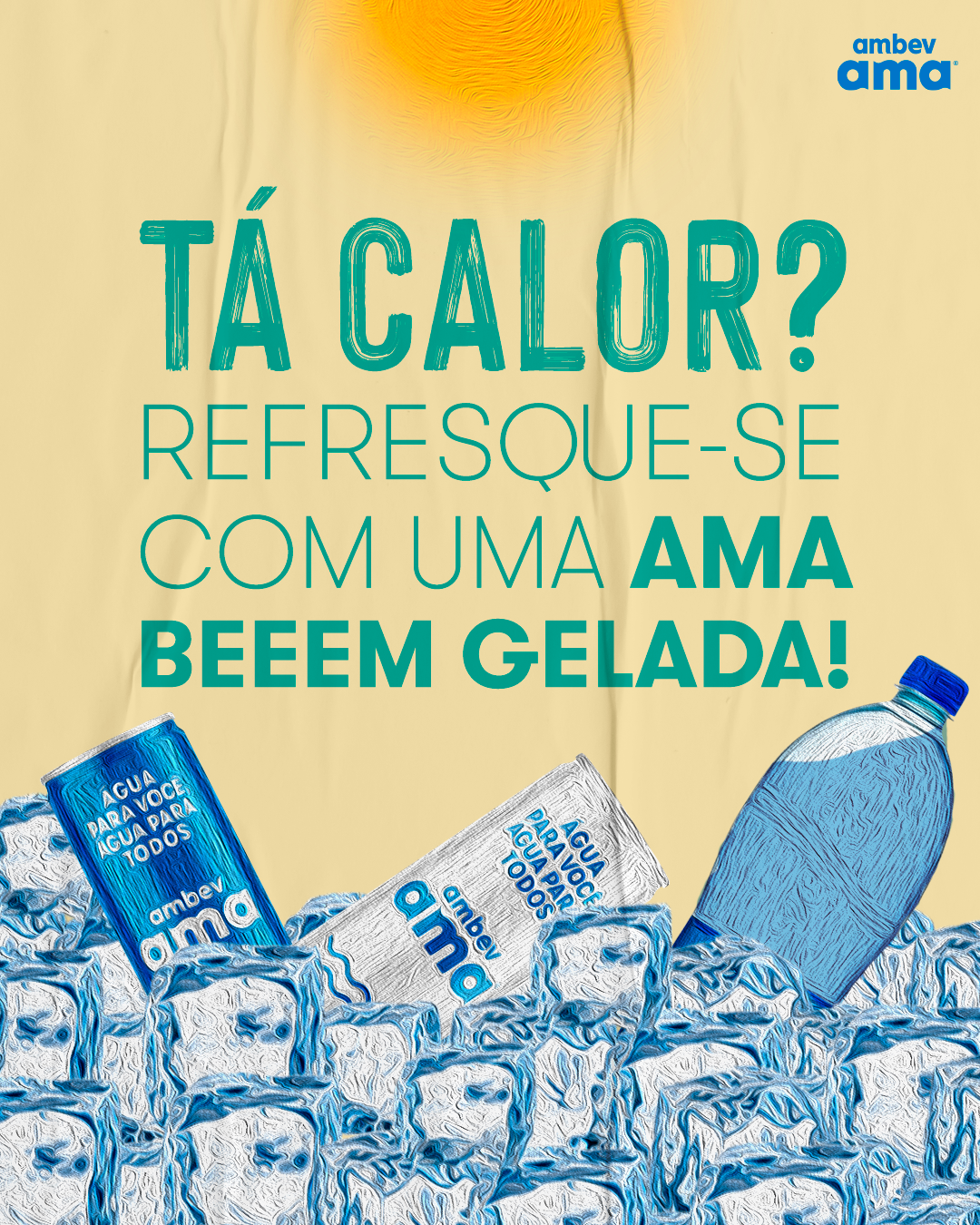 Peça do projeto AMA Ambev